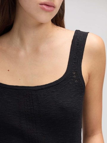 Lee Shirt 'Knitted'‌‌‌‌‌‌‌ in Schwarz