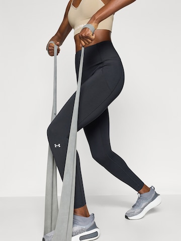 Skinny Pantalon de sport 'Elite' UNDER ARMOUR en noir