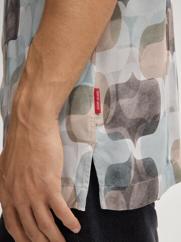 Coupe regular Chemise 'Hanes' JOOP! Jeans en beige