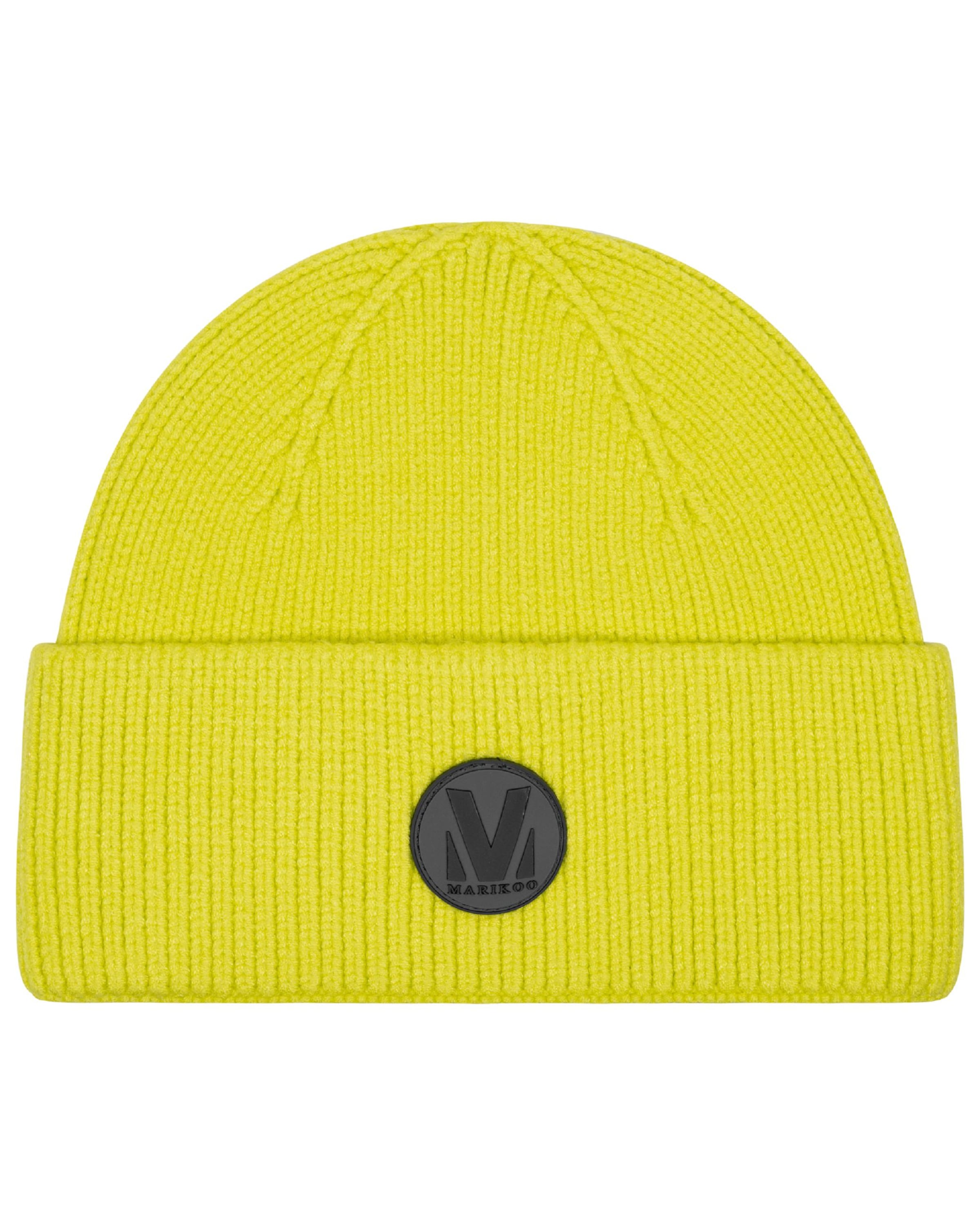 MARIKOO Beanie 'Effelin 16' in Yellow: front