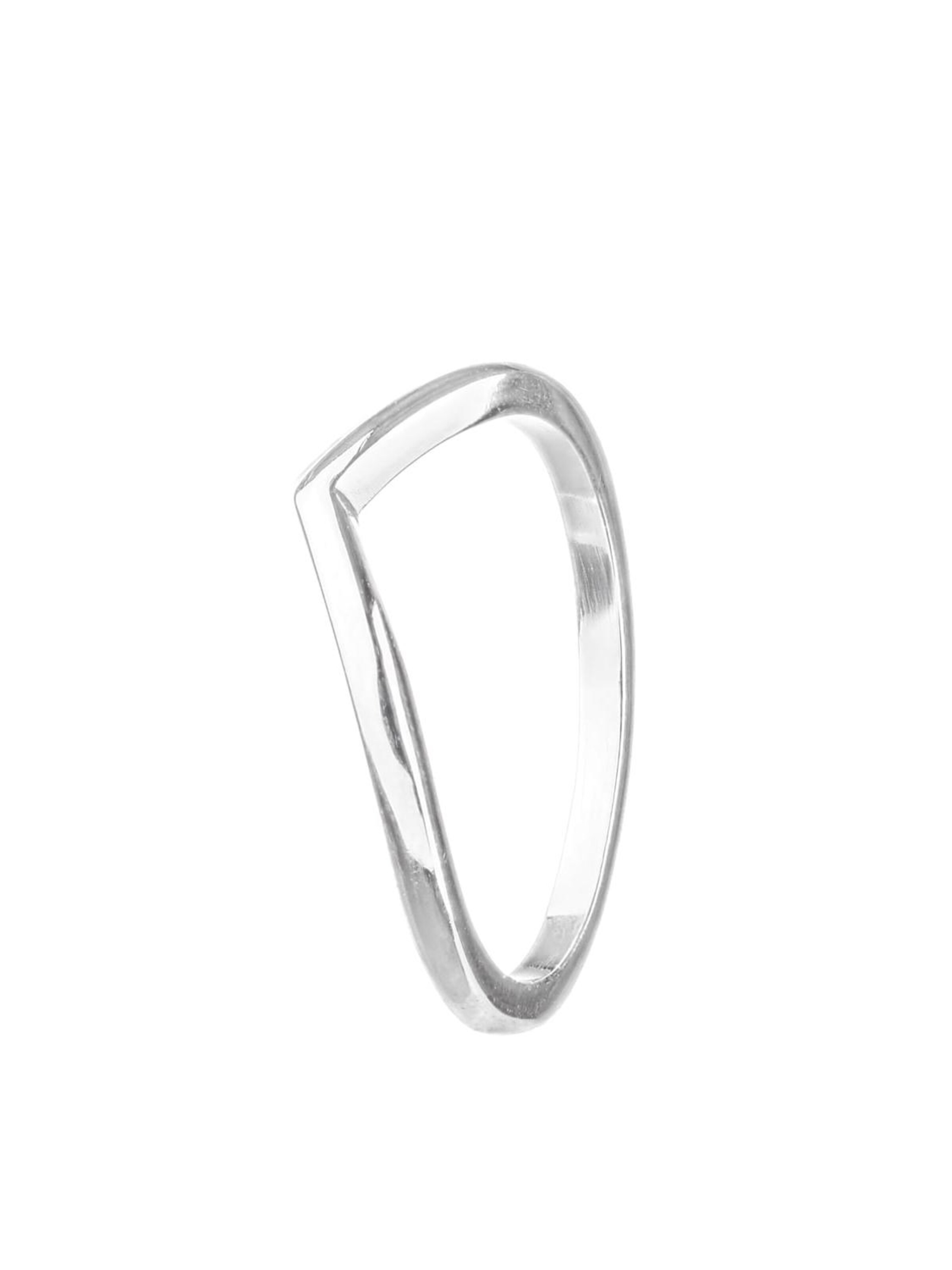 THE GEM STORIES JEWELRY - Anillo 'V Crown Rigns Set' en plata