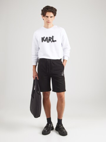 regular Pantaloni di Karl Lagerfeld in nero