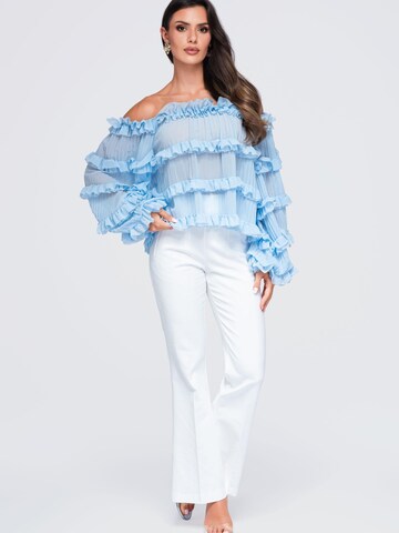 Camicia da donna di Ombre in blu