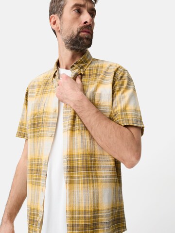 CAMEL ACTIVE Regular Fit Hemd in Gelb