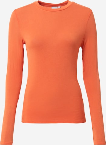 ICHI Shirt 'PHILUCA' in Orange: front