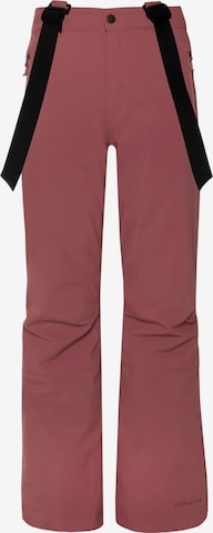 PROTEST Regular Workout Pants 'Sunny' in Pink: front