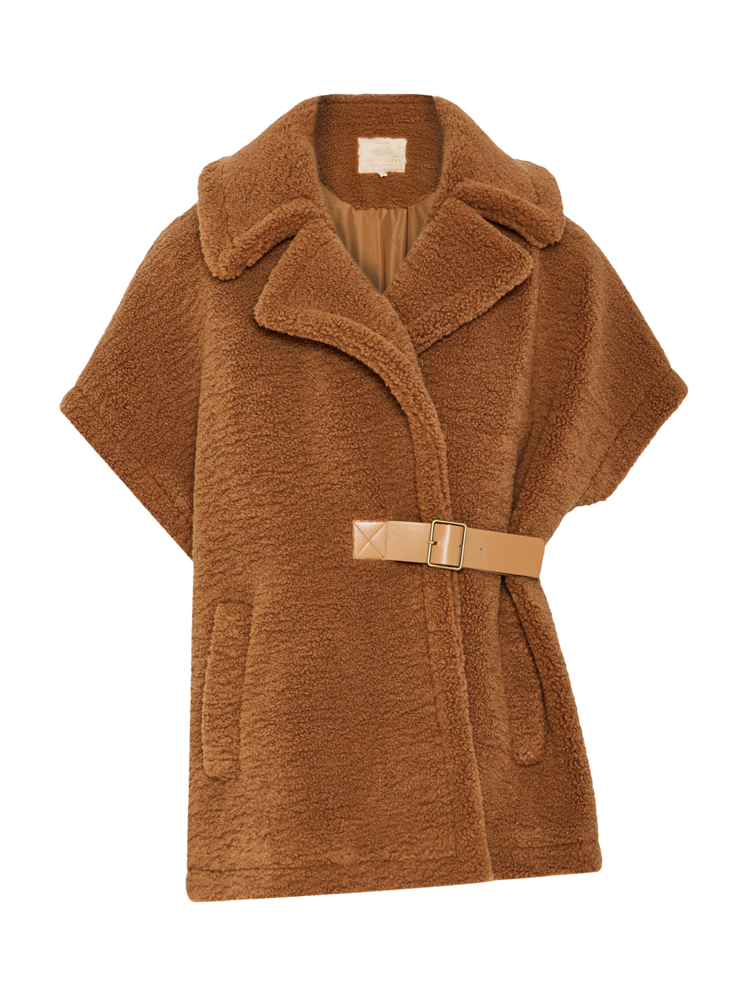 Funky Buddha Átmeneti dzseki - barna: elől