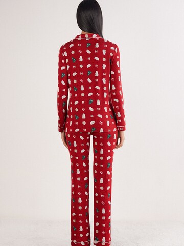 INTIMISSIMI Pyjama in Rot