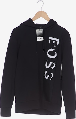 BOSS Black Sweatshirt & Zip-Up Hoodie in S in Black: front