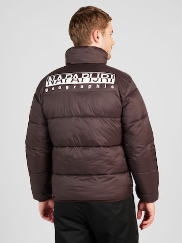 Veste mi-saison 'SUOMI' NAPAPIJRI en marron