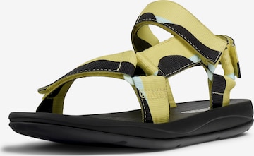 CAMPER Sandals 'Match' in Yellow: front