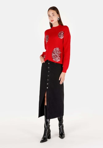 Colin's Pullover in Rot