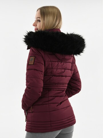 NAVAHOO Winter Jacket in Red