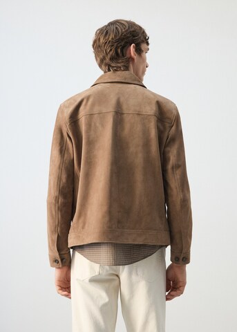 MANGO MAN Between-Season Jacket 'Maximo' in Beige