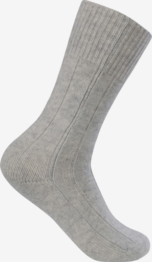 CASH-MERE.CH Kaschmir Socken in hellgrau, Produktansicht