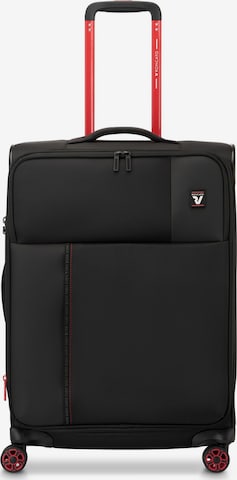 Roncato Trolley 'Move' in Schwarz: Vorderseite