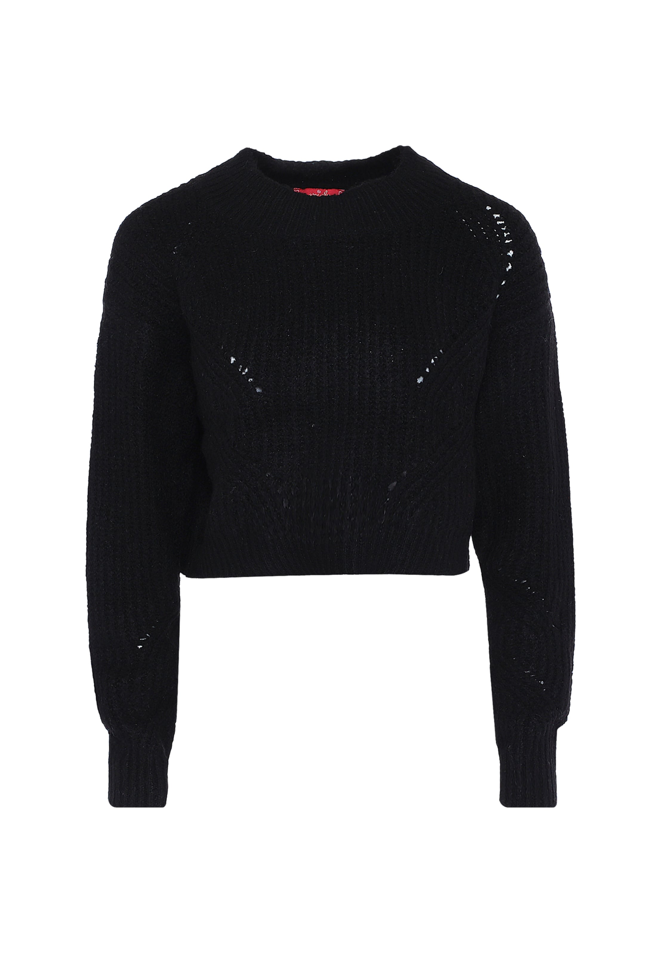 swirly Neulepaita värissä musta: etupuoli