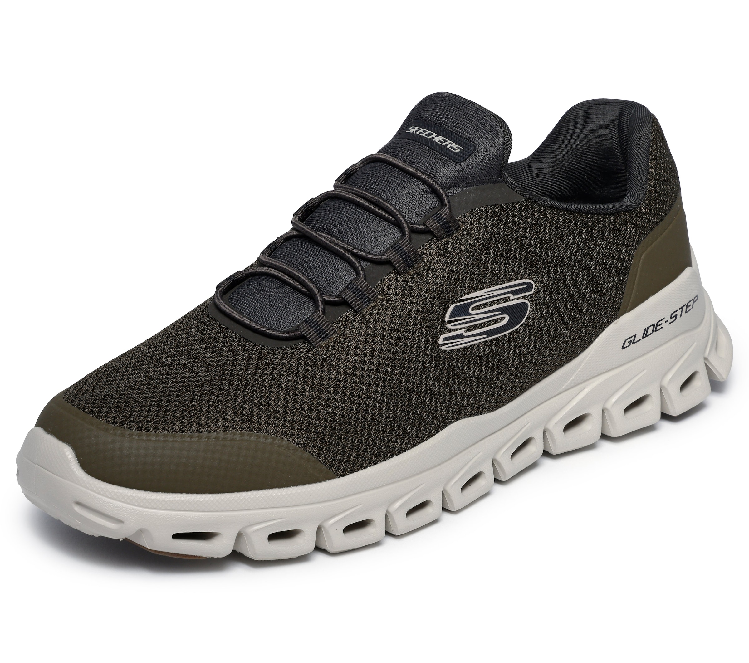 SKECHERS Sneaker in Grün: Vorderseite