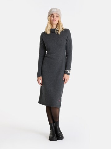LIEBLINGSSTÜCK Knitted dress 'Lillemor' in Grey: front