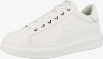 Baskets basses ' Kapri ' Karl Lagerfeld en blanc : devant