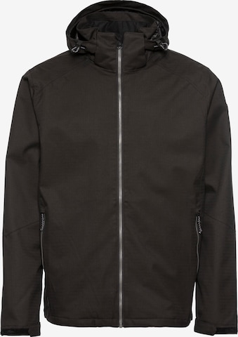 KILLTEC Funktionsjacke in Schwarz: Vorderseite