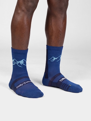 Chaussettes de sport DillySocks en bleu : devant
