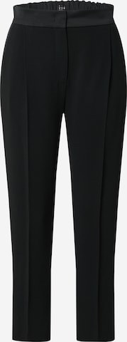 Marella Pleat-Front Pants 'IZABEL' in Black: front