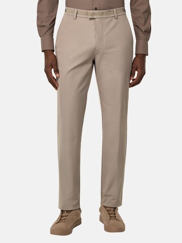 regular Pantaloni chino di Boggi Milano in grigio: frontale