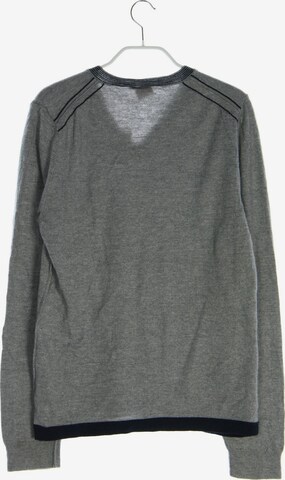 BOSS Orange Schurwoll-Pullover S in Grau