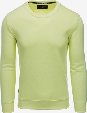 Sweat-shirt 'B978' Ombre en vert : devant