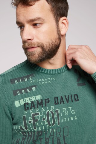 CAMP DAVID Sweater 'Shipyard' in Green