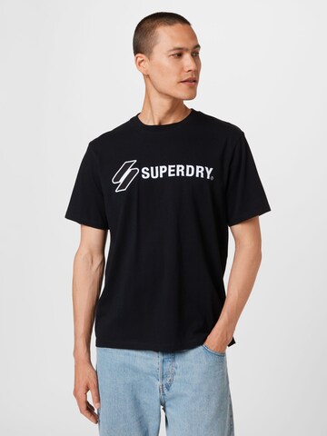 Superdry Shirt in Black: front