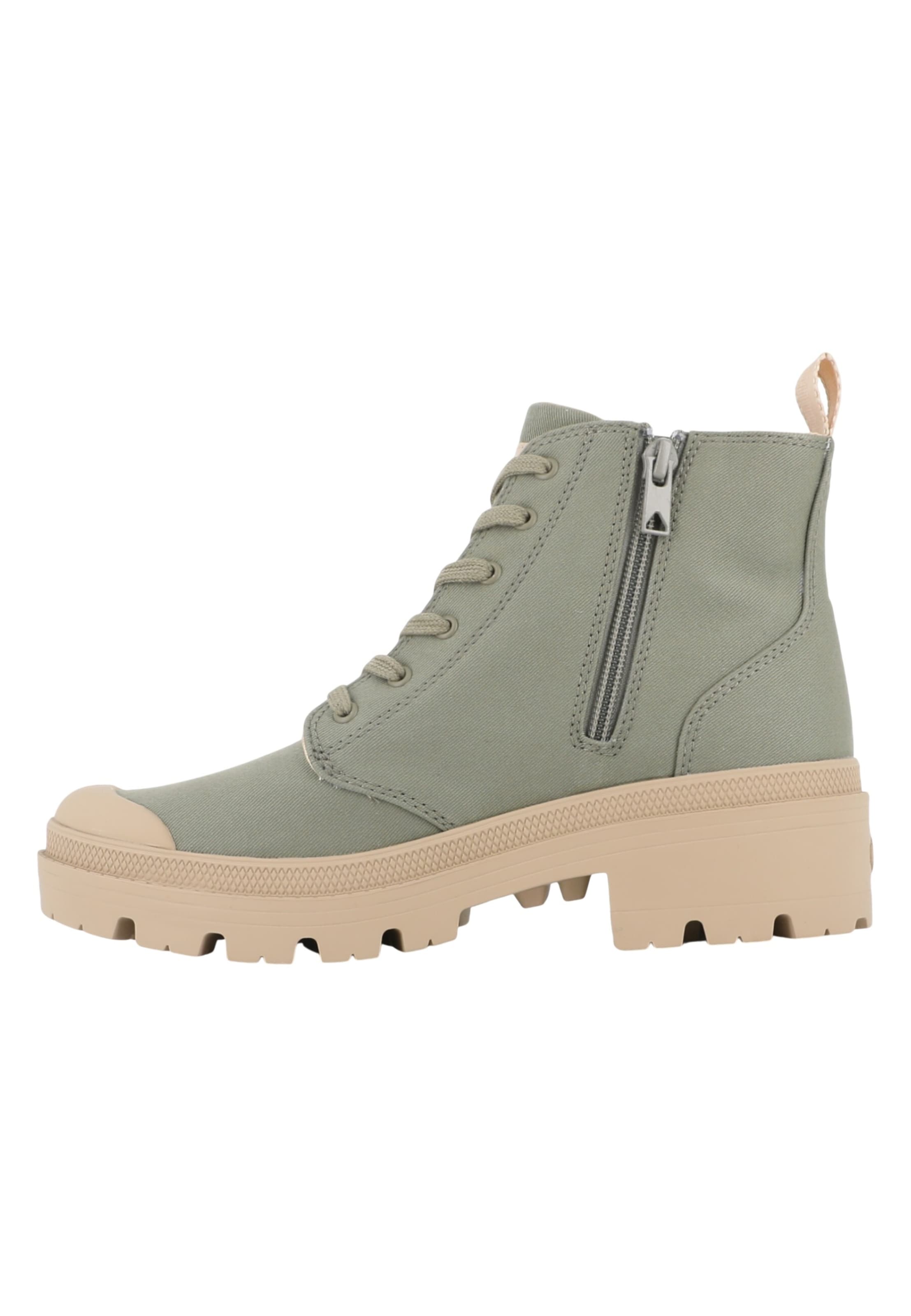 Bottines à lacets 'Pallabase' Palladium en vert