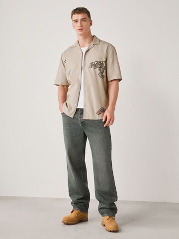 Next Regular Fit Hemd in Beige