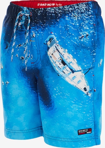 WE Fashion - Bermudas en azul