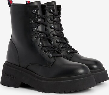 Bottes à lacets Tommy Jeans en noir