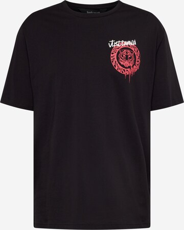 T-Shirt Just Cavalli en noir : devant