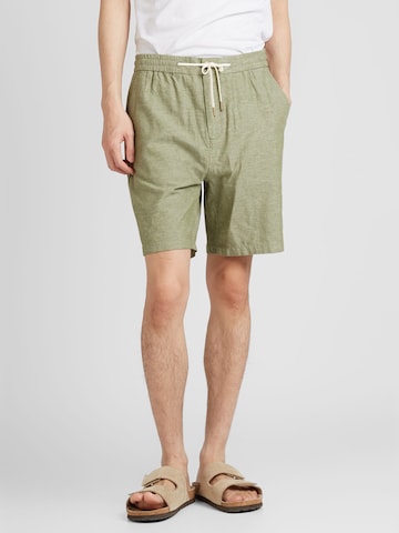 SCOTCH & SODA Regular Chino 'Fave' in Groen: voorkant