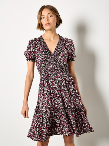 Apricot Jurk in Gemengde kleuren: voorkant