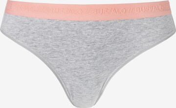 Slip 'LM String' di BUFFALO in grigio