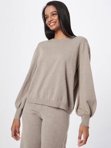 Pullover 'Helanor' di mbym in grigio: frontale