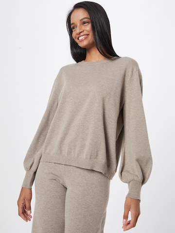 mbym Pullover 'Helanor' in Grau: predná strana