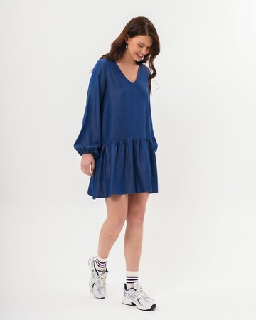 FRESHLIONS Shirt dress 'Bonnie' in Blue