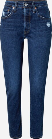 LEVI'S ® Skinny Jeans '501 Skinny' in Blauw: voorkant