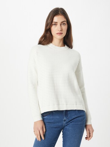 Pull-over 'Laurina' SELECTED FEMME en blanc : devant