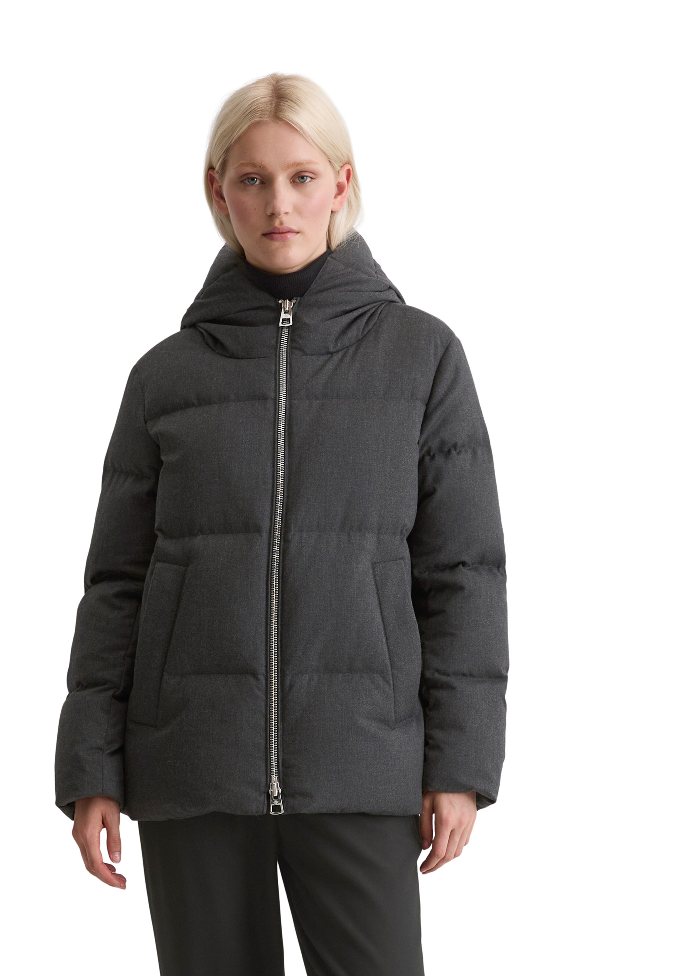 Marc O'Polo Between-Season Jacket in Grey: front