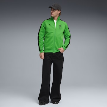 Veste de sport 'Borussia Mönchengladbach T7' PUMA en vert