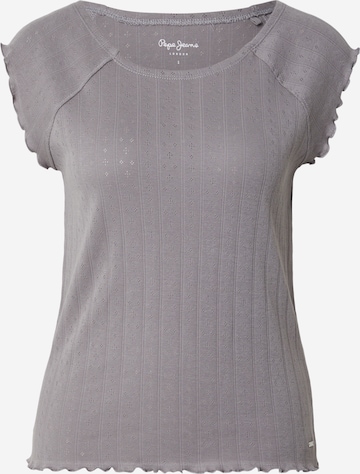 Pepe Jeans - Camiseta en gris: frente