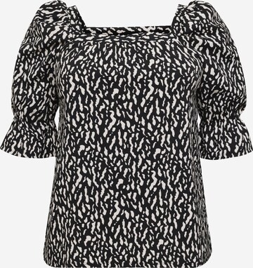 Dorothy Perkins Curve Blus i svart: framsida