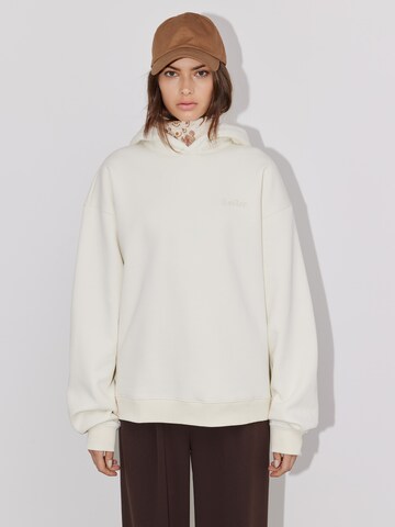 LeGer by Lena Gercke - Sudadera 'Rieke' en blanco: frente